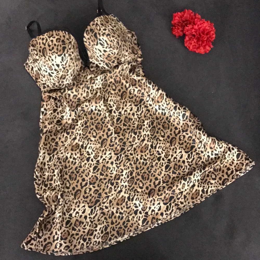 Cheetah Sleep Dress
